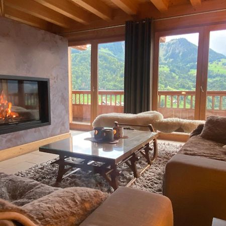 Chalet & Spa Alpaga Manigod Buitenkant foto