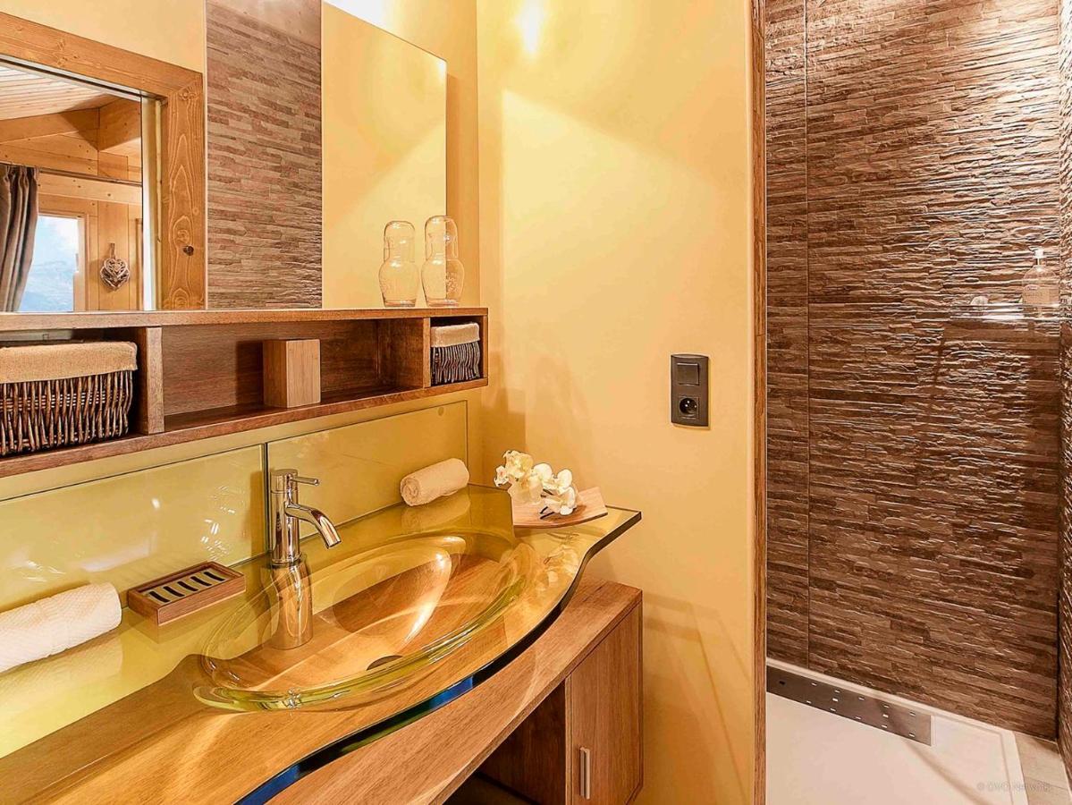 Chalet & Spa Alpaga Manigod Buitenkant foto